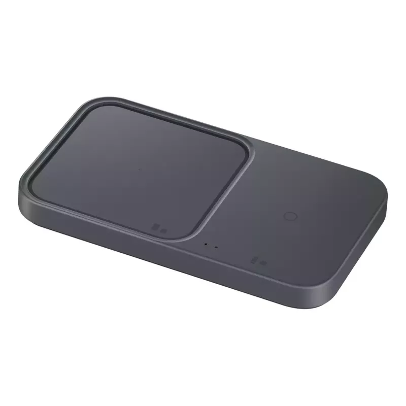 Cargador inalámbrico Samsung EP-P5400, 15 W, gris, cargador USB para interiores, compatible con auriculares, smartphones y smartwatches