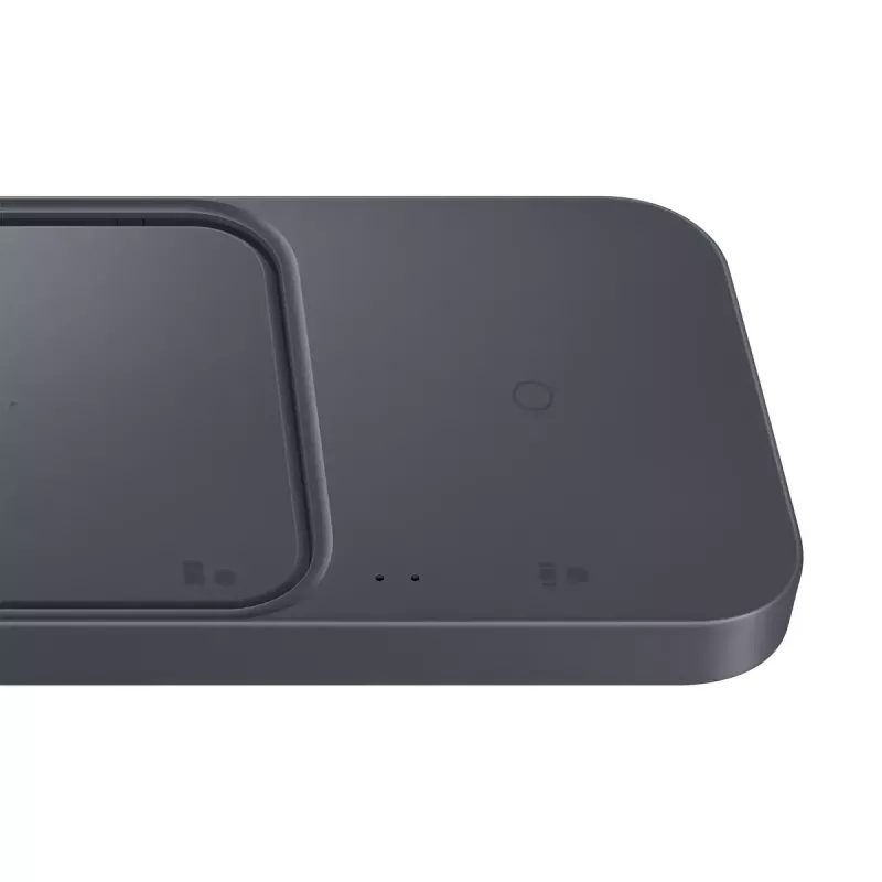 Cargador inalámbrico Samsung EP-P5400, 15 W, gris, cargador USB para interiores, compatible con auriculares, smartphones y smartwatches