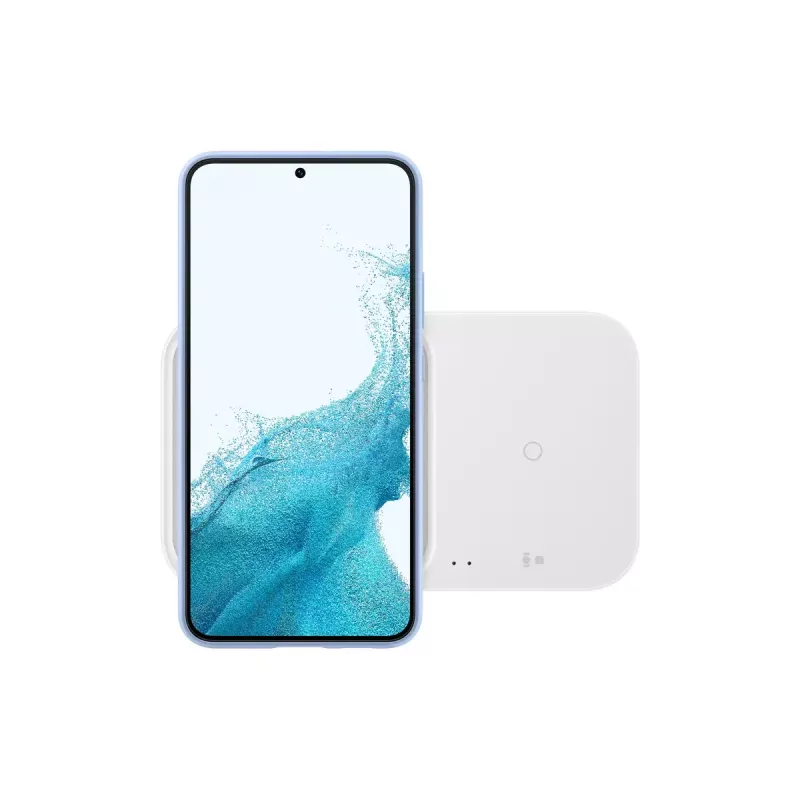 Samsung EP-P5400 auriculares, smartphone, smartwatch blanco USB carga inalámbrica carga rápida interiores