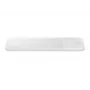 Cargador inalámbrico Samsung Trio auriculares, smartphone, smartwatch blanco USB carga inalámbrica carga rápida interiores