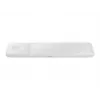 Cargador inalámbrico Samsung Trio auriculares, smartphone, smartwatch blanco USB carga inalámbrica carga rápida interiores