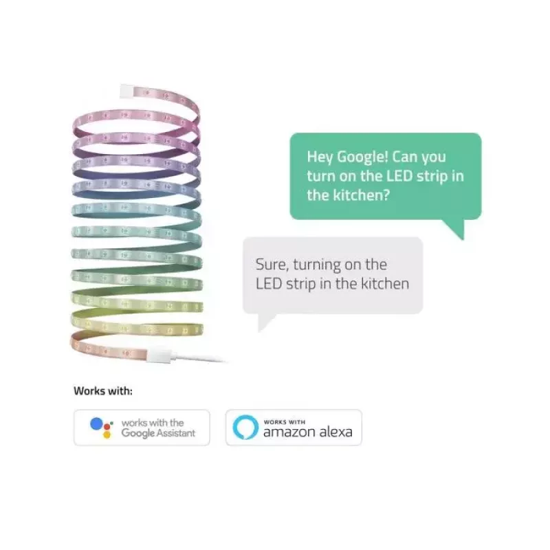 Tira de luz inteligente Hombli LED Strip RGB 5m