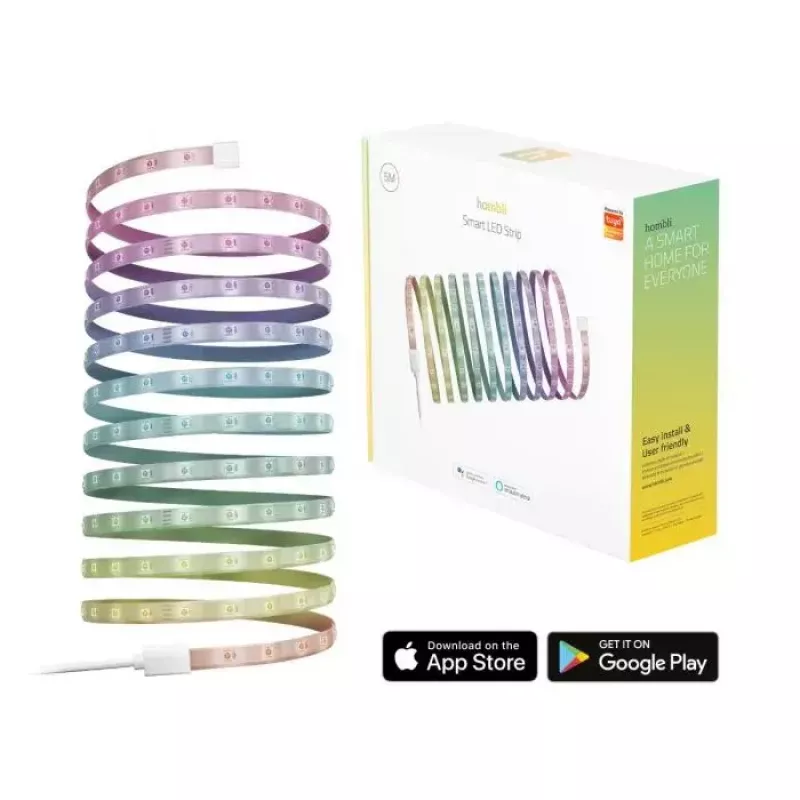Tira de luz inteligente Hombli LED Strip RGB 5m