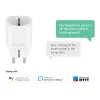 Hombli HBSS-0109 enchufe inteligente EU, Wi-Fi, para interior, blanco, de plástico