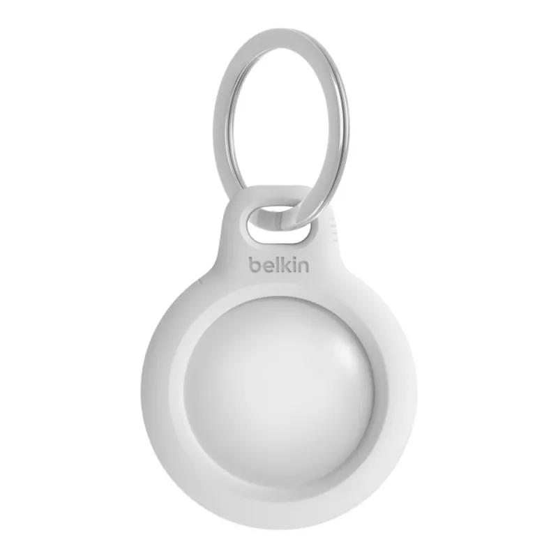 Soporte seguro BELKIN con llavero – blanco