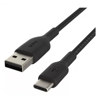 Cable USB Belkin CAB002BT1MBK 1 m USB-A a USB-C negro