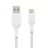Cable USB Belkin BoostCharge CAB002BT2MWH 2 m USB A a USB C Blanco