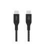 Cable USB BELKIN - Boostcharge - Cable USB-C a USB-C 240 W - 1 m - Negro