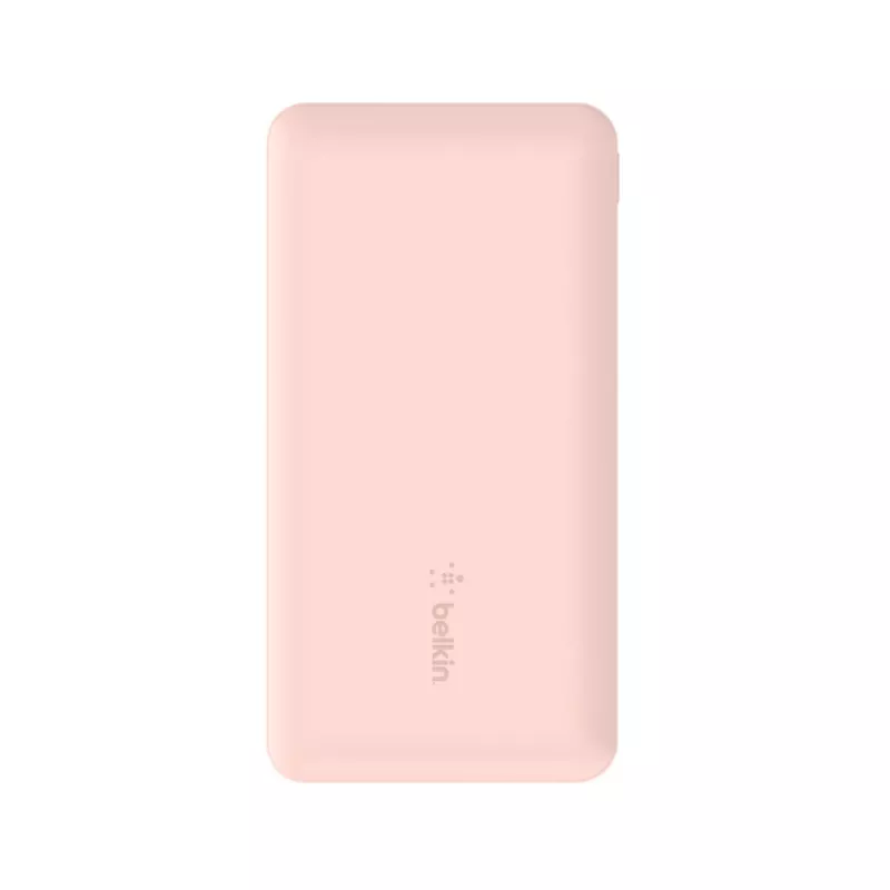 Batería externa BELKIN 10k Mah USB-C/USB-A 15W – rosa