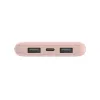 Batería externa BELKIN 10k Mah USB-C/USB-A 15W – rosa