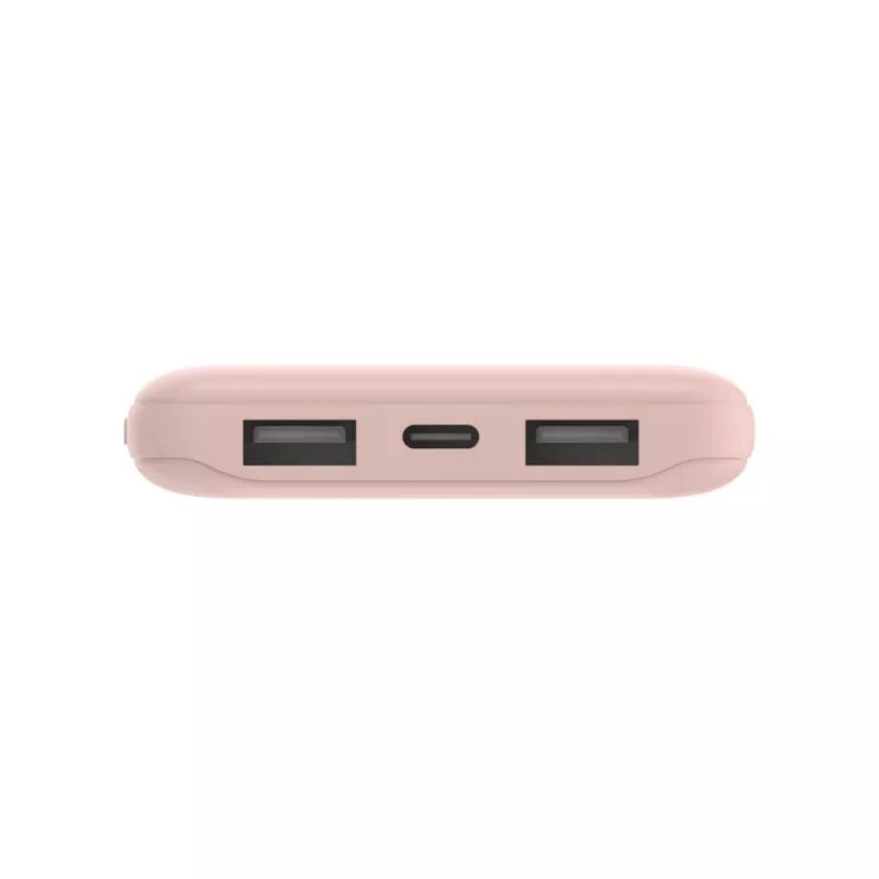 Batería externa BELKIN 10k Mah USB-C/USB-A 15W – rosa