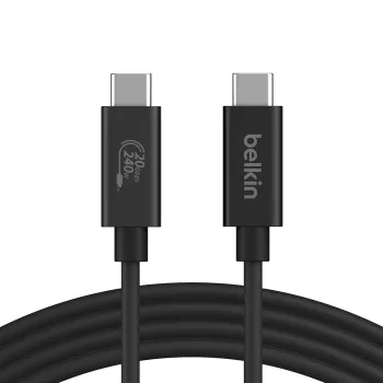 Cable USB Belkin INZ004BT2MBK USB4 Gen 2x2 2 m USB-C Negro