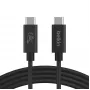 Cable USB Belkin INZ004BT2MBK USB4 Gen 2x2 2 m USB-C Negro