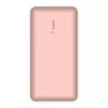 Batería externa BELKIN 20k USB-A y USB-C 15 W Rosa