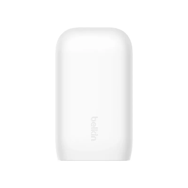 Cargador de pared BELKIN - Boostcharge - Cargador USB-C de 3 puertos - Con PPS 67W - blanco