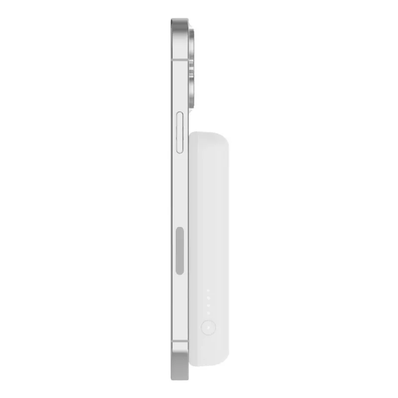 Batería externa inalámbrica magnética BELKIN 5000 mAh Blanca