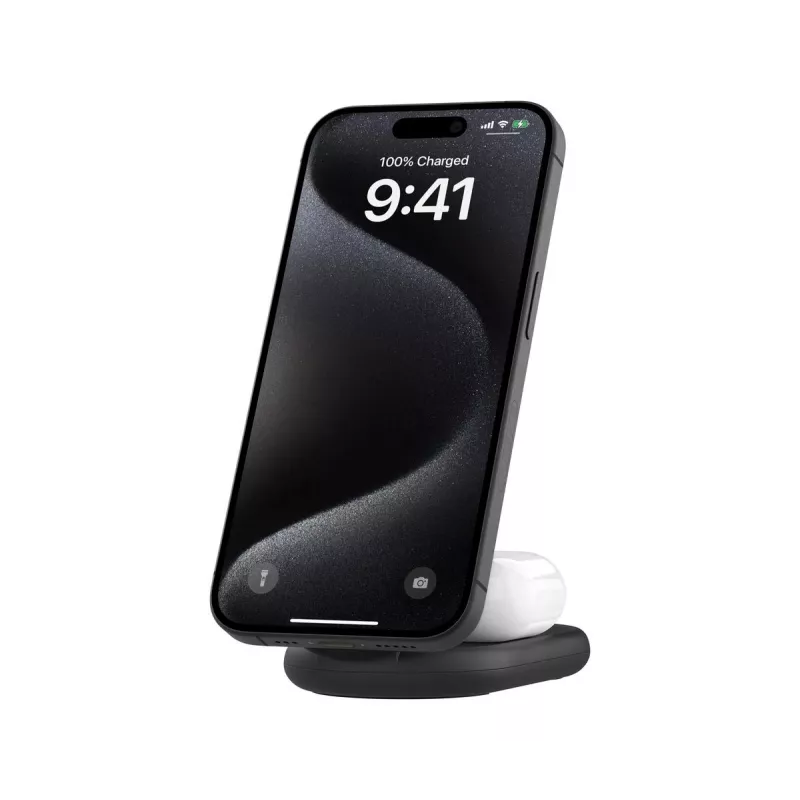 Cargador inalámbrico Belkin BoostCharge WIZ028VFBK Carga rápida USB Type-C Interior