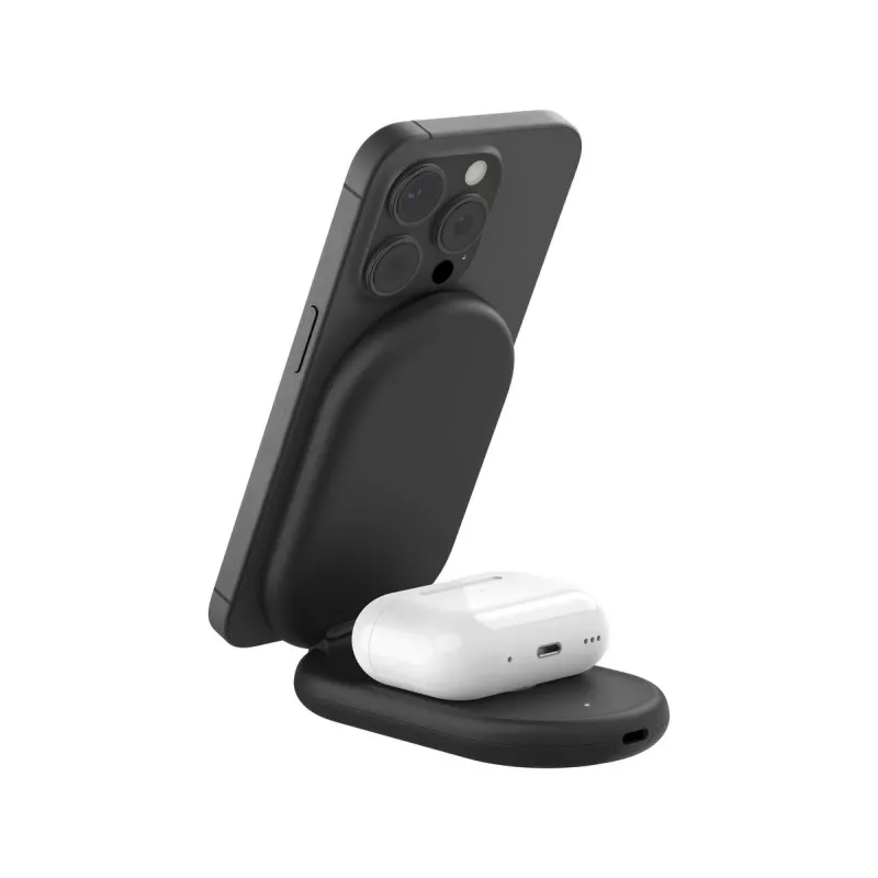 Cargador inalámbrico Belkin BoostCharge WIZ028VFBK Carga rápida USB Type-C Interior