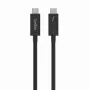 Cable Belkin Thunderbolt 4 USB-C negro USB-C 40 Gbit/s 100W Active 2m