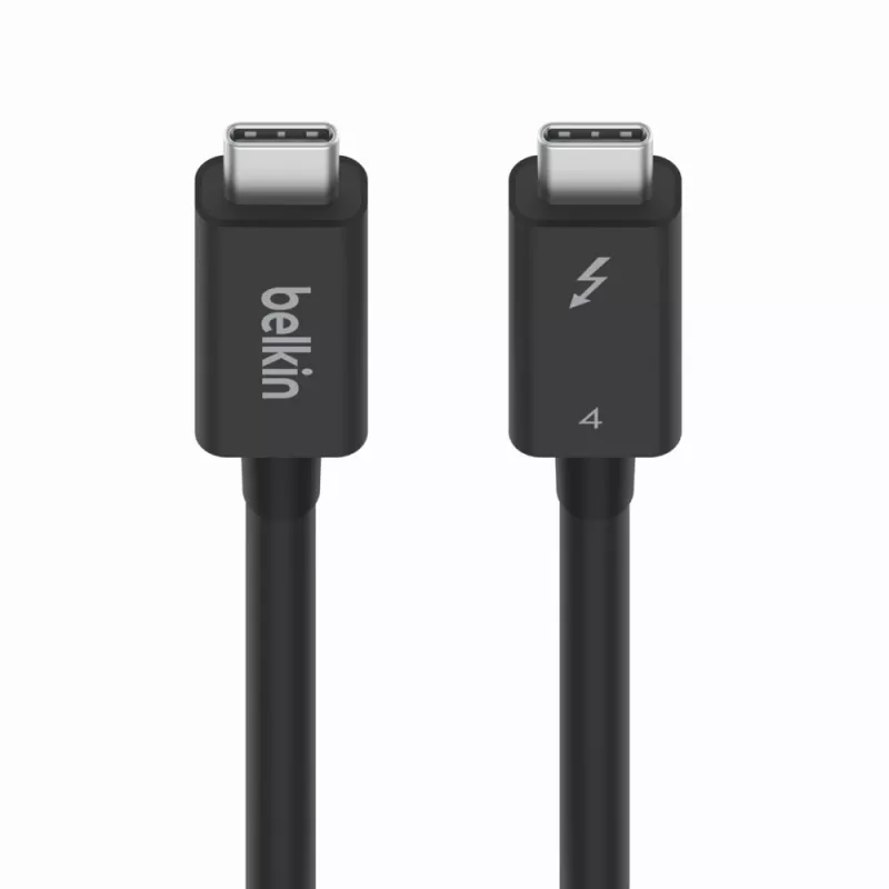 Cable Belkin Thunderbolt 4 USB-C negro USB-C 40 Gbit/s 100W Active 2m