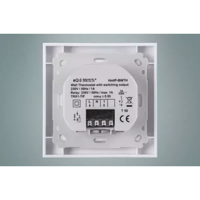 Termostato Homematic IP HmIP-BWTH RF Blanco