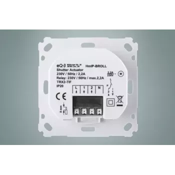 Transmisor Homematic IP HmIP-BROLL Blanco