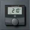 Termostato de pared HomeMatic HmIP-BWTH-A Antracita 230V — Regulador de temperatura ambiente, alimentado por red