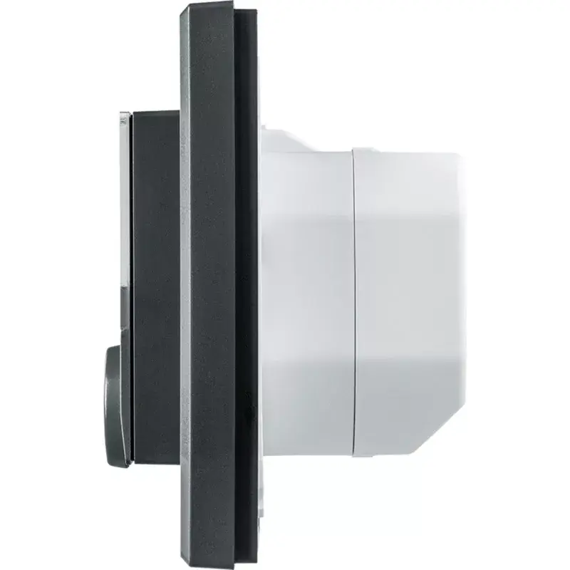 Termostato de pared HomeMatic HmIP-BWTH-A Antracita 230V — Regulador de temperatura ambiente, alimentado por red
