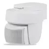 Detector de movimiento exterior Homematic IP HmIP-SMO-2 con sensor de luminosidad, inalámbrico, a pilas