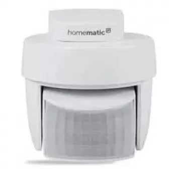 Detector de movimiento exterior Homematic IP HmIP-SMO-2 con sensor de luminosidad, inalámbrico, a pilas