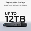 Reolink NVS8-8MB4 (PS4KB01-8) kit de videovigilancia PoE, NVR de 8 canales con HDD de 2 TB + 4 cámaras, 8 MP 4K (3840x2160)