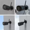 Reolink Argus B320-B cámara IP bullet inalámbrica de exterior 3 MP, batería/solar, Wi-Fi 2,4 GHz, 2304x1296, H.265, audio bidireccional, microSD hasta 128 GB, negra