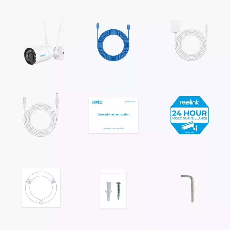 Cámara de vigilancia IP Reolink W330 4K Wi-Fi 6