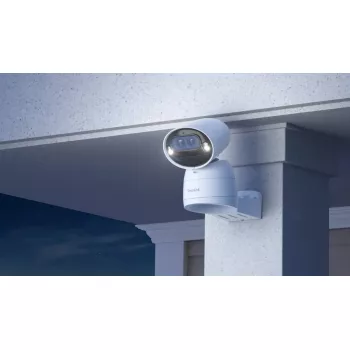 Cámara de seguridad IP Reolink Reolink Argus Series B740X inalámbrica interior/exterior montaje en techo/pared negro/blanco CMOS de 1/2,7 pulgadas giro 0–355° inclinación 0–50° detección 11 m