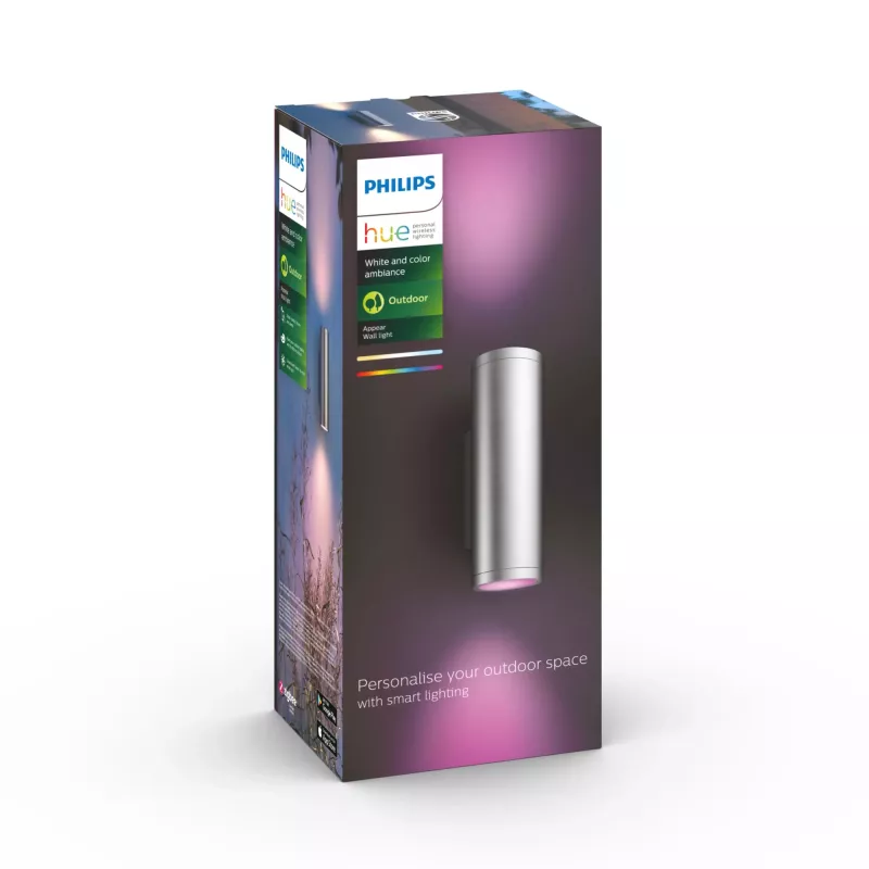 Philips Hue White and Colour Ambience Appear aplique de pared exterior