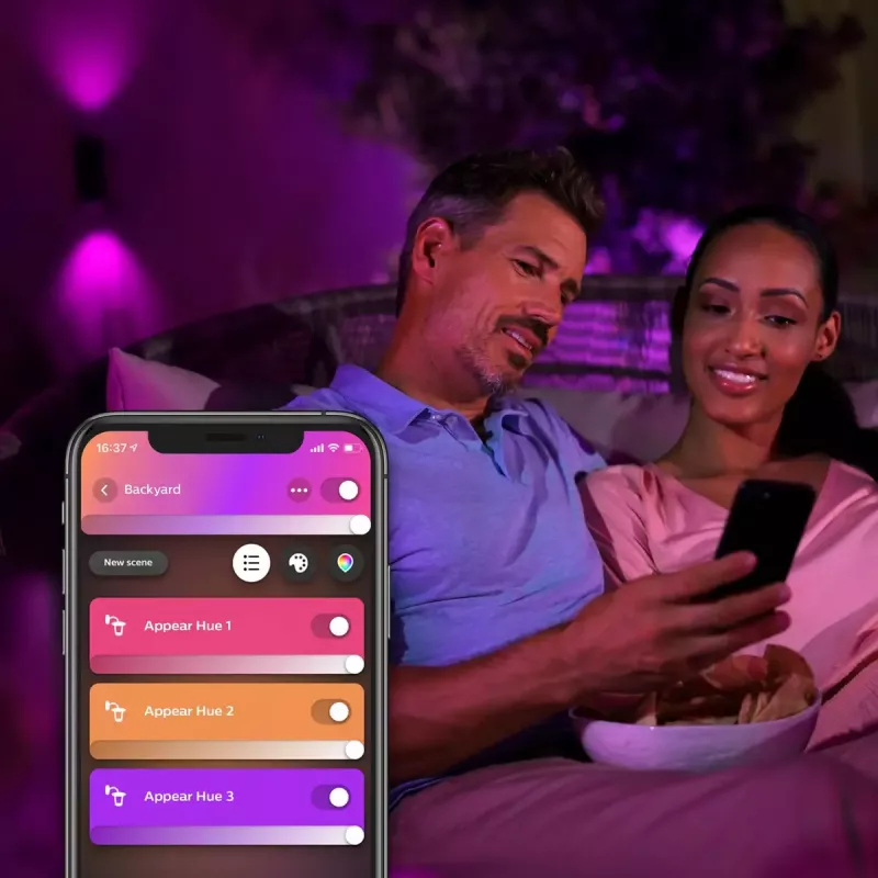 Aplique de pared exterior Philips Hue White and Colour Ambience Appear