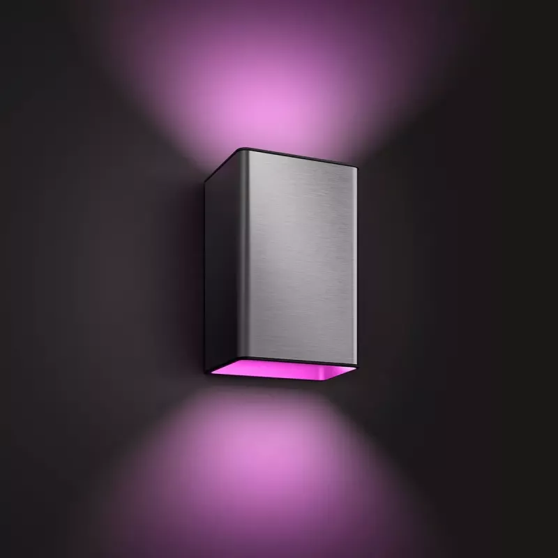 Aplique de pared exterior Philips Hue White and colour ambiance Resonate