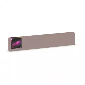 Foco de iluminación inteligente Philips Hue White and Colour Ambience Perifo kit base de techo recto 3 focos 1 regleta de luz