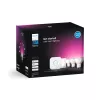 Philips Hue White and Colour Ambience Starter-Kit: 3 focos inteligentes GU10 + interruptor regulador