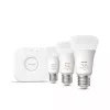 Kit de inicio de iluminación inteligente Philips Hue White and Colour Ambiance E27 Bluetooth Zigbee