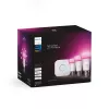 Kit de inicio de iluminación inteligente Philips Hue White and Colour Ambiance E27 Bluetooth Zigbee