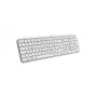 Teclado Logitech MX Keys S universal RF inalámbrico + Bluetooth QWERTZ alemán aluminio blanco