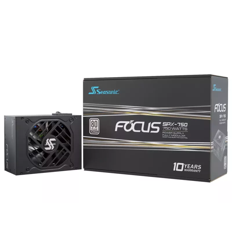 Fuente de alimentación SEASONIC 750W modular (80+Platino)
