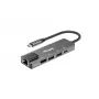 Adaptador multifunción Equip USB-C 5 en 1, HDMI, Gigabit-LAN, USB 3.2 Gen1, 100W USB PD