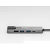 Adaptador multifunción Equip USB-C 5 en 1, HDMI, Gigabit-LAN, USB 3.2 Gen1, 100W USB PD