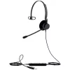 Jabra BIZ 2300 USB UC Mono auricular con cable, supraaural, micrófono con cancelación de ruido, para oficina/centro de llamadas, 49 g, negro