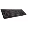 CHERRY KC 1000 teclado universal USB AZERTY belga negro