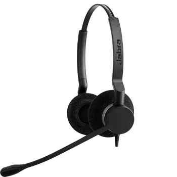 Jabra BIZ 2300 Duo, NC, con cable, oficina/call center, 150 - 4500 Hz, 65 g, auriculares, negro