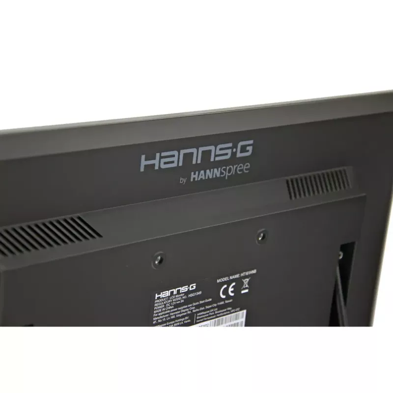 Hannspree HT161HNB monitor de ordenador 39,6 cm (15,6 pulgadas) 1366 x 768 píxeles HD LED táctil de sobremesa negro