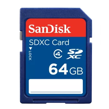 WESTERN DIGITAL SanDisk tarjeta SDXC clase 4 64 GB
